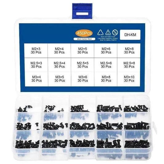 Laptop Screw Set 450/650/720PCS Flat Head Machine - Velora