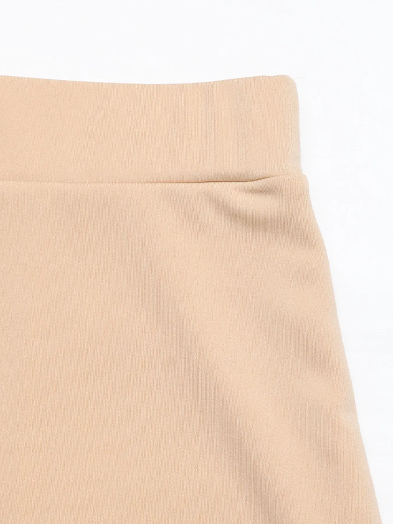Layered Midi Skirt with Contrast Hem Detail - Velora Luxury Fashion
