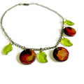 Handmade Autumn Leaf Jewelry Set - Velora Luxury Fashion