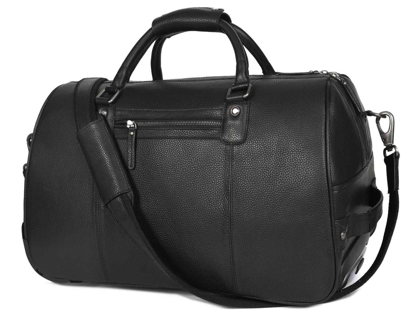 Leather Trolley Bag - Velora Luxury Fashion