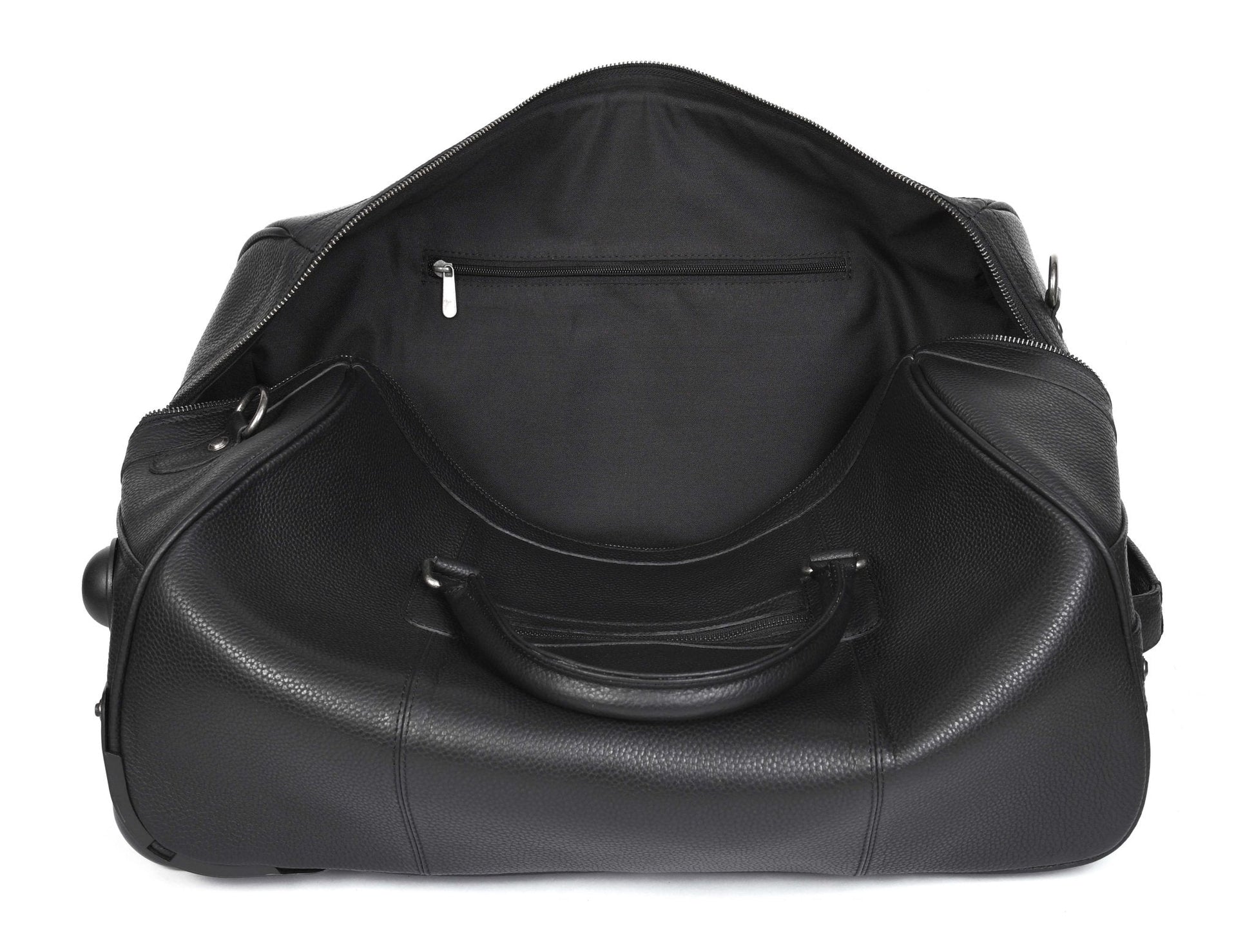 Leather Trolley Bag - Velora Luxury Fashion