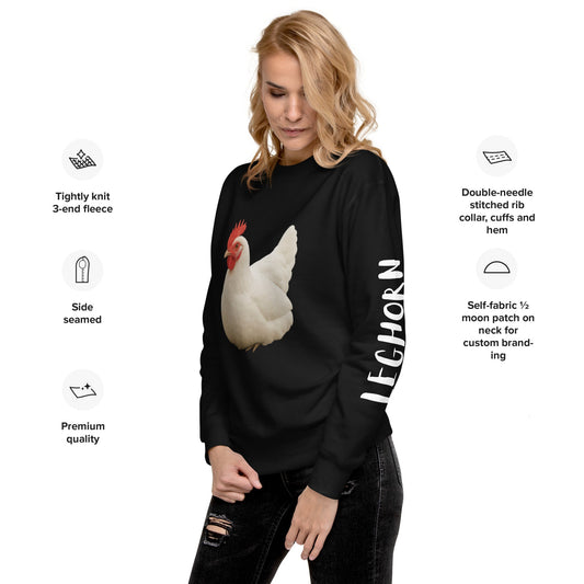 Leghorn Unisex Premium Sweatshirt - Velora Luxury Fashion