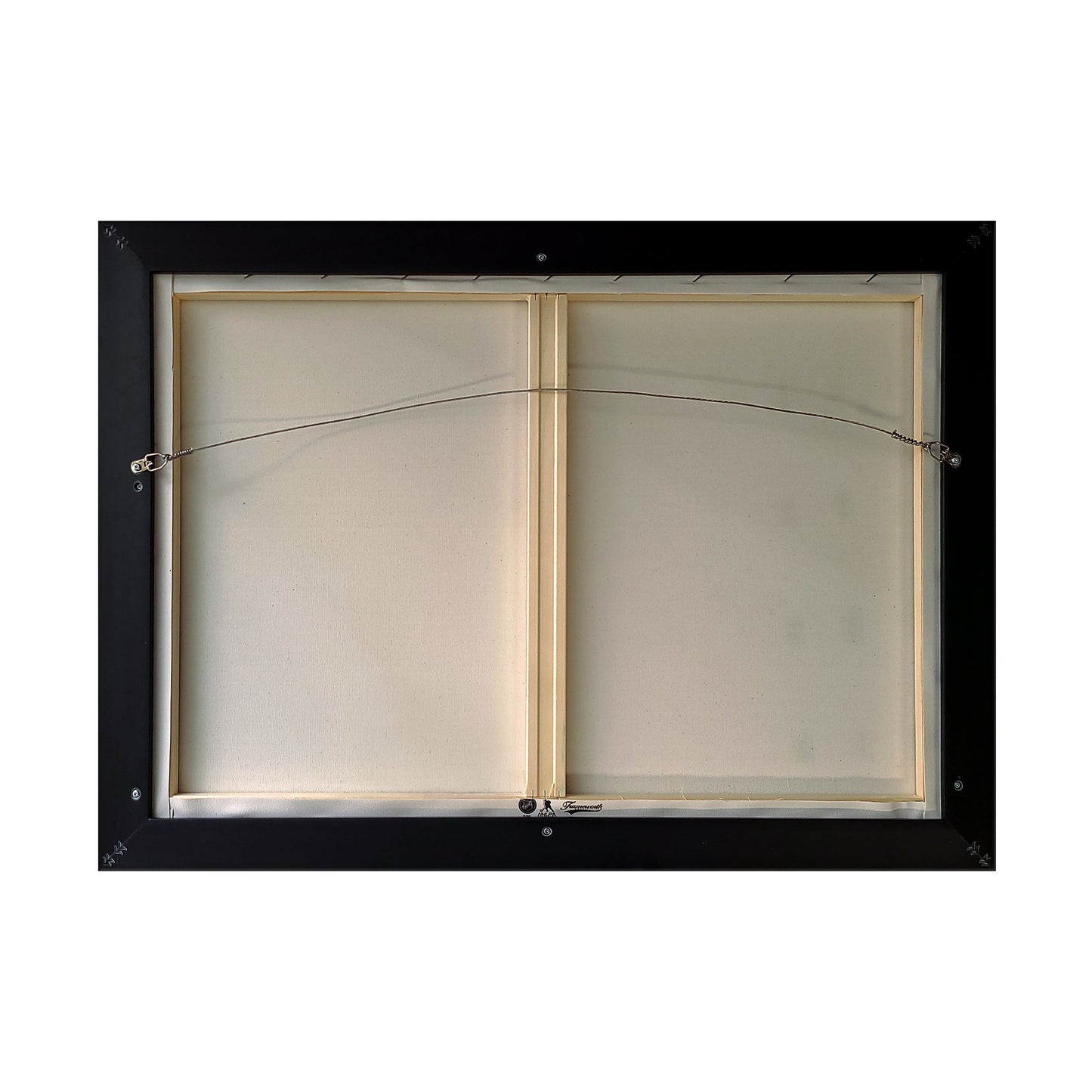 Leon Draisaitl and Connor McDavid 20x29 Framed Canvas Oilers Celebration-H - Velora Luxury Fashion