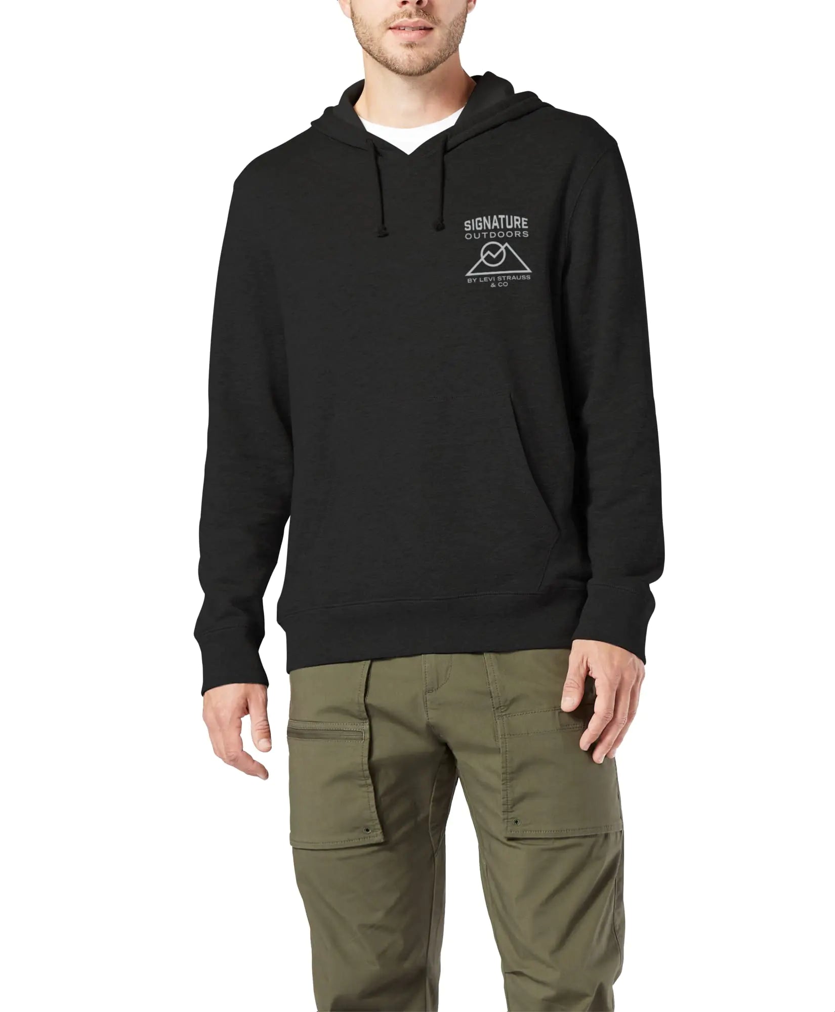 Levi Strauss Signature Gold Mens (New) Sig Outdoors LFC Hoodie Phantom Small - Velora Luxury Fashion