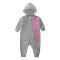 Levis Baby Long Sleeve Hooded Coverall Light Grey Heather 18M - Velora Luxury Fashion