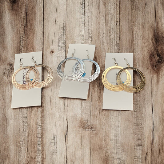 Lightweigh Circle Earrings - Velora Luxury Fashion