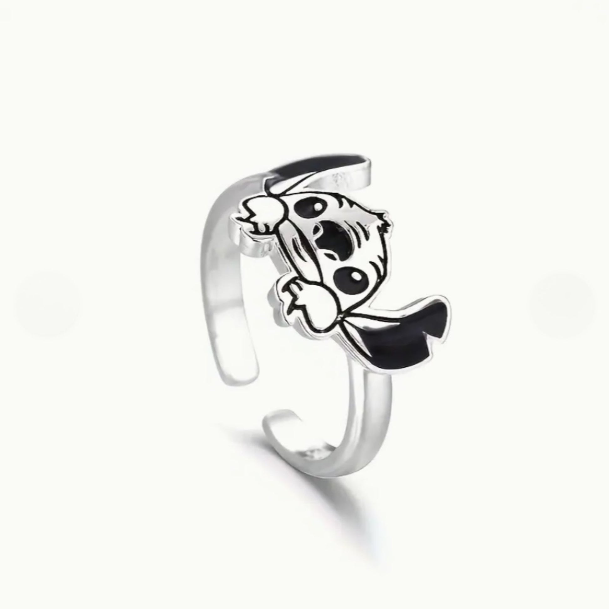 Lilo & Stitch | Silver Stitch Ring - Velora