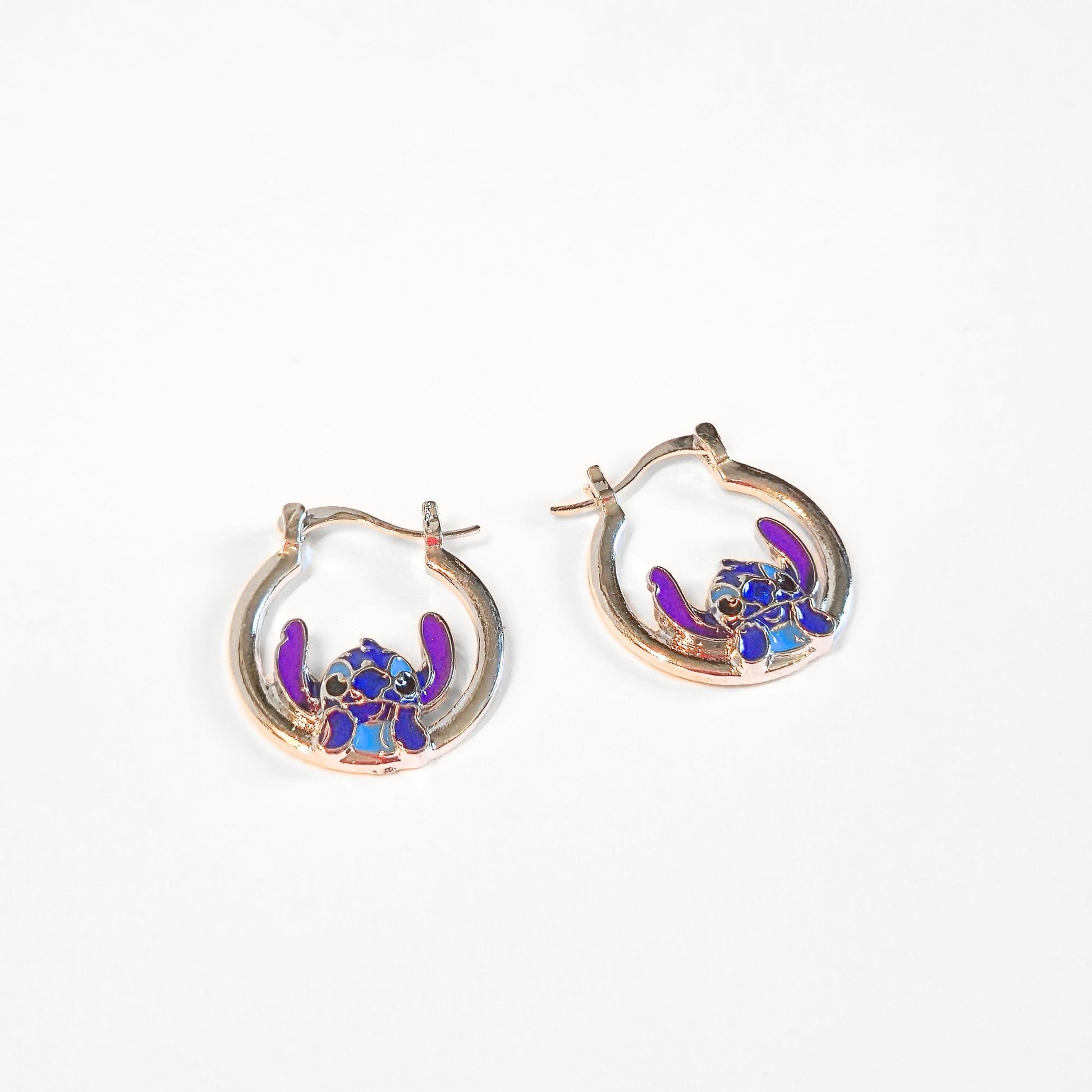 Lilo & Stitch | Silver Stitch Earrings - Velora