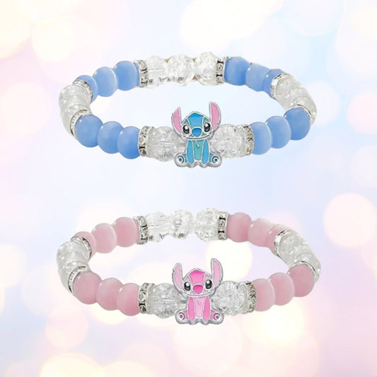 Lilo & Stitch Beaded Glitter Bracelet - Velora