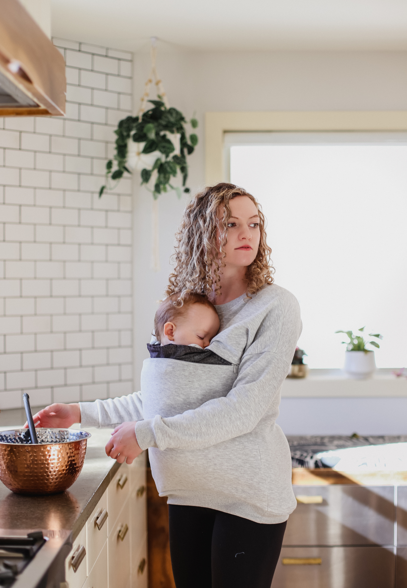 Lily Fleece Nursing Jumper - Velora Luxury Fashion