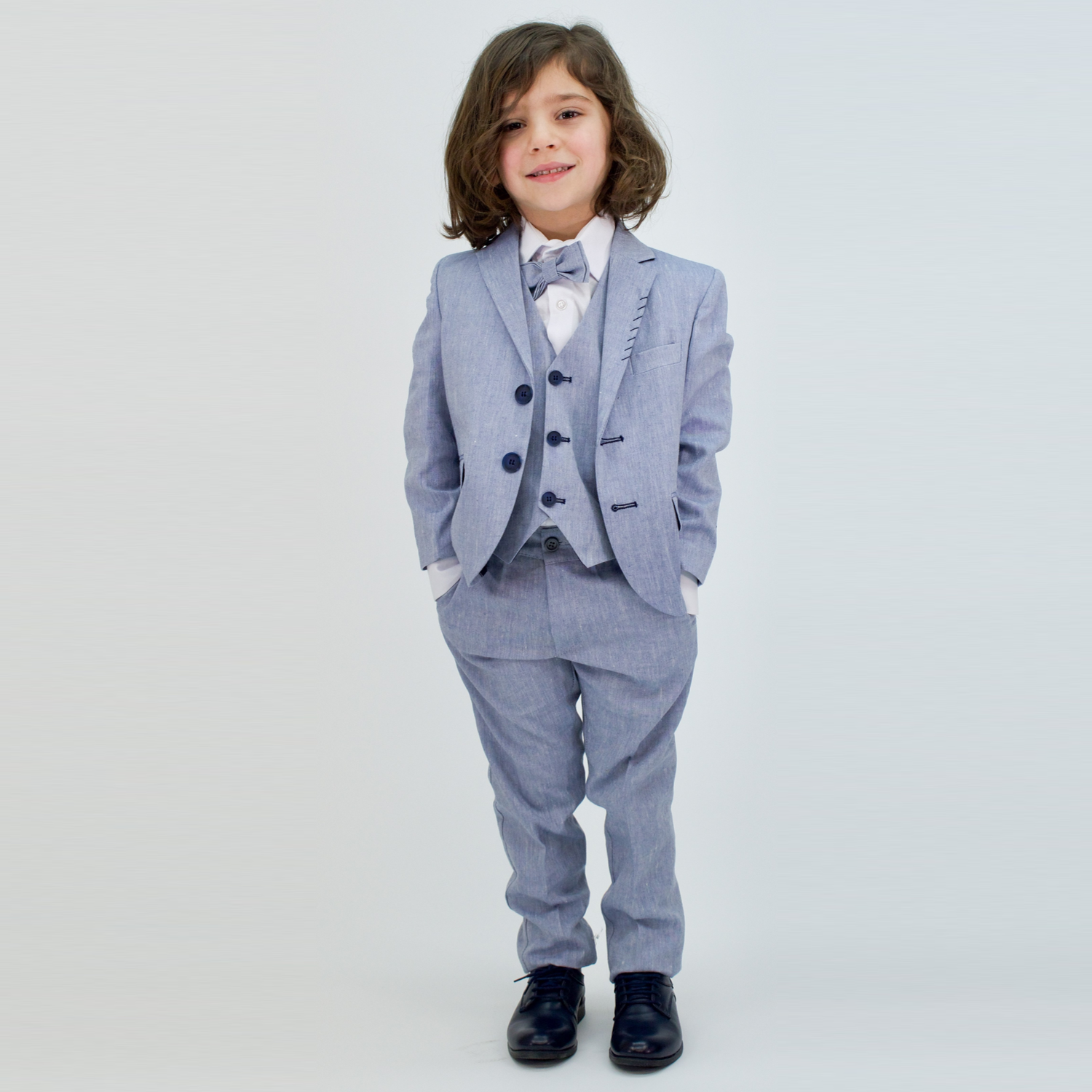 Linen Prince Boys Formal Suit - Velora Luxury Fashion