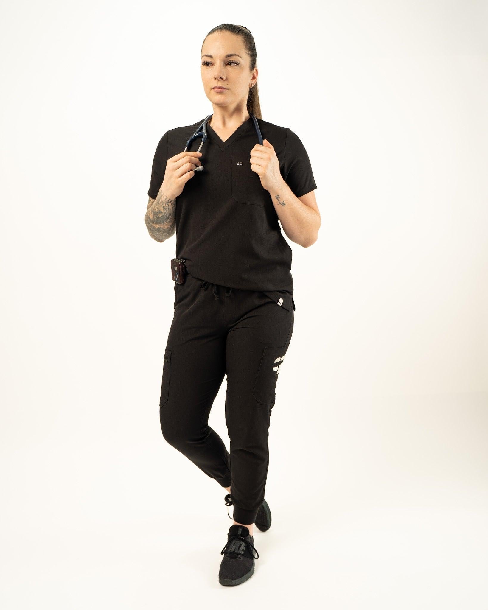 Lisa -Pantalon d'uniforme style jogger - Velora Luxury Fashion