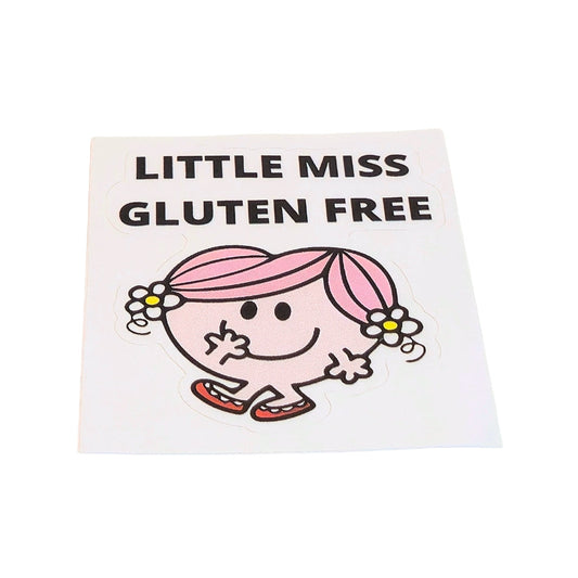 Little Miss Gluten Free | Window Sticker - Velora