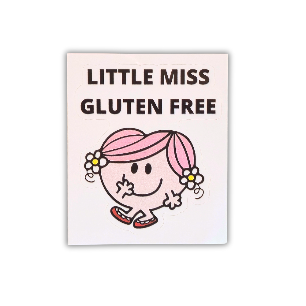 Little Miss Gluten Free | Window Sticker - Velora