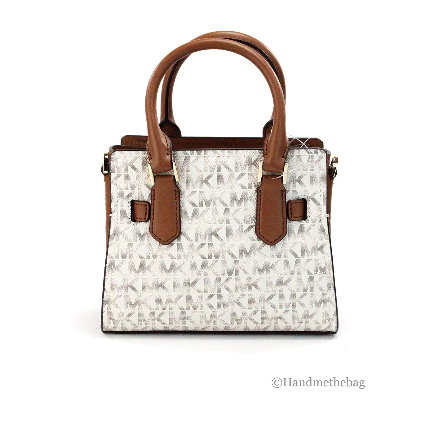 Michael Kors Hamilton Vanilla Mini Satchel