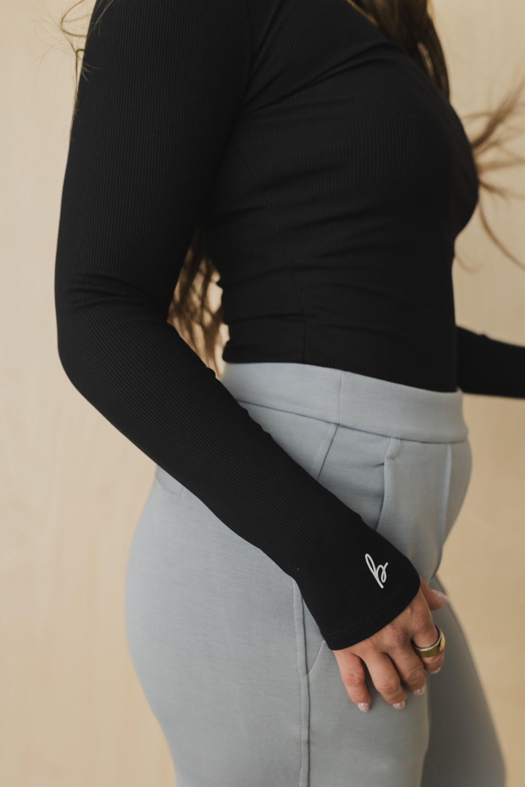 Long Sleeve *Ribbed - Velora Luxury Fashion