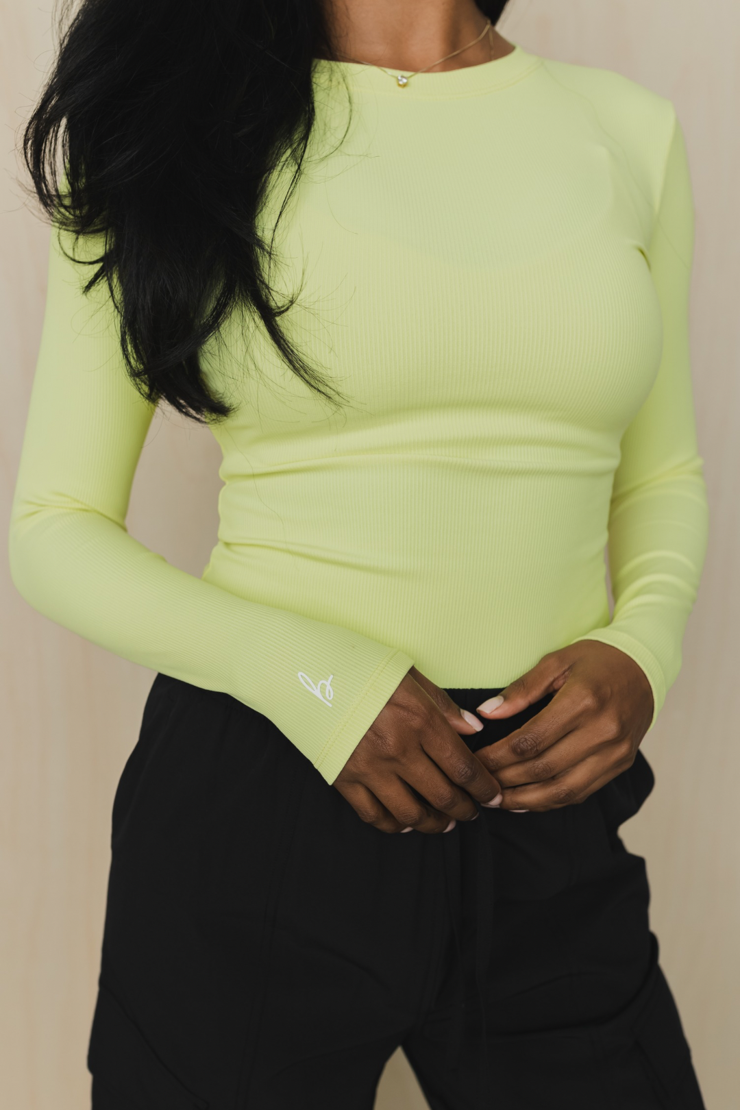 Long Sleeve *Ribbed - Velora Luxury Fashion