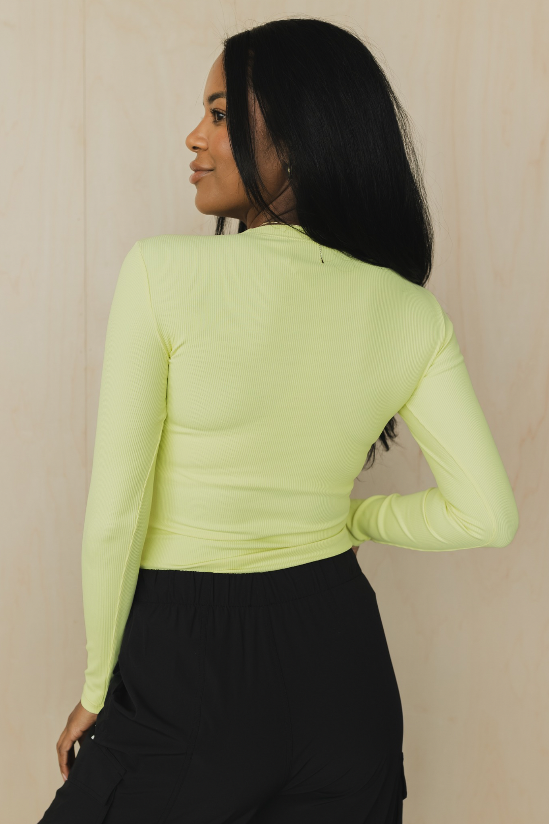 Long Sleeve *Ribbed - Velora Luxury Fashion