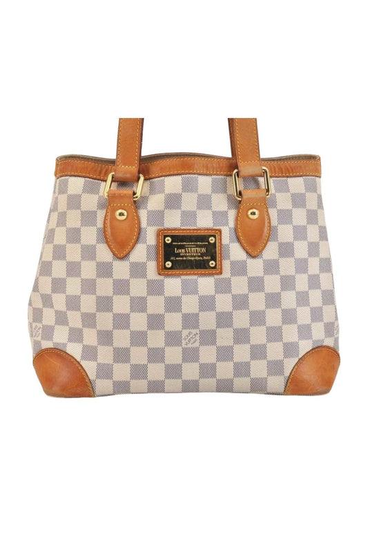 Louis Vuitton Damier Azur Hampstead PM N51207 Shoulder Tote Bag 8127K - Velora Luxury Fashion
