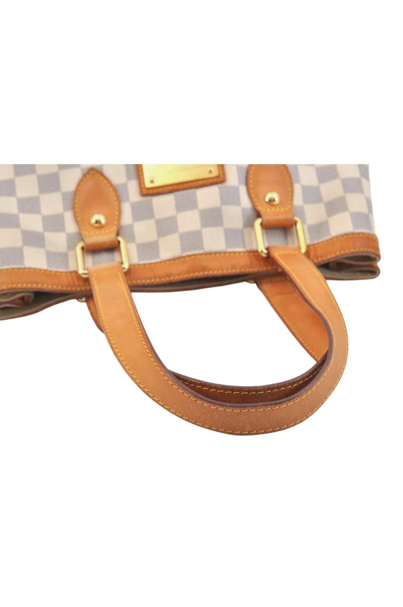 Louis Vuitton Damier Azur Hampstead PM N51207 Shoulder Tote Bag 8127K - Velora Luxury Fashion