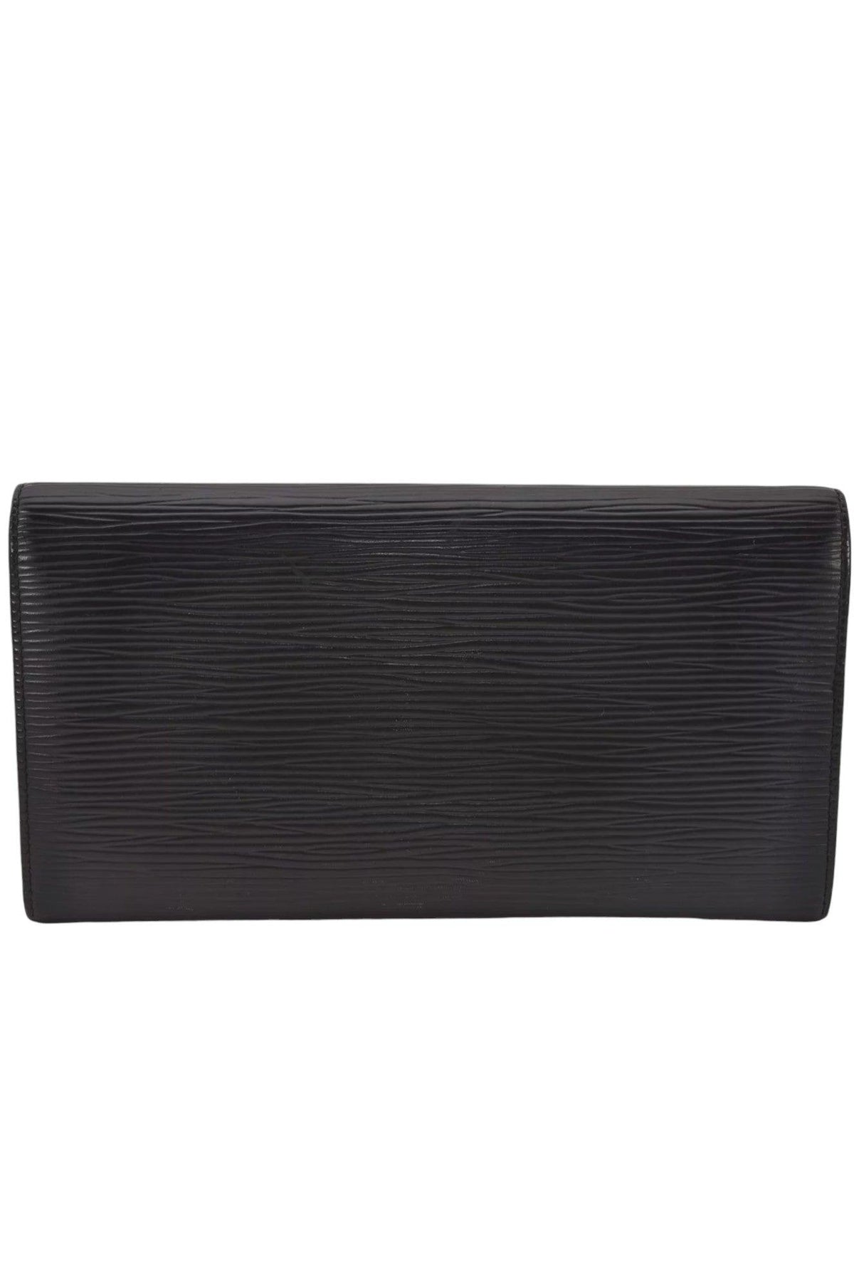 Louis Vuitton Epi Pochette Porte Monnaie Credit Wallet M63572 Black 8020K - Velora Luxury Fashion
