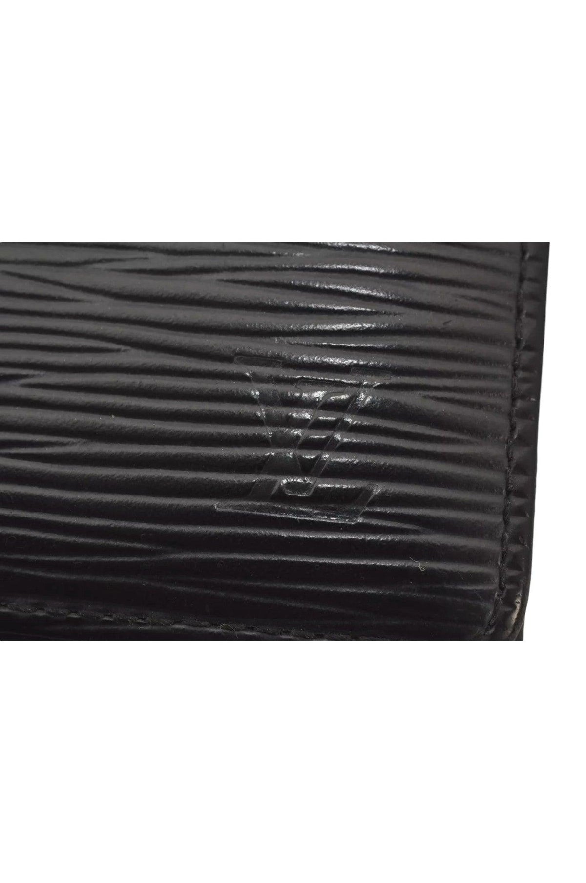 Louis Vuitton Epi Pochette Porte Monnaie Credit Wallet M63572 Black 8020K - Velora Luxury Fashion