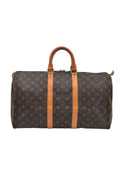 Louis Vuitton Monogram Keepall 45 Travel Boston Bag M41428 LV L0773 - Velora Luxury Fashion