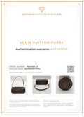 Louis Vuitton Monogram Papillon Pouch NS080867 - Velora Luxury Fashion