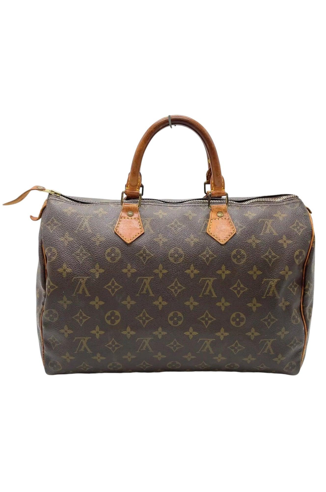 Louis Vuitton Monogram Speedy 35 M41524 Handbag BA080013 - Velora Luxury Fashion