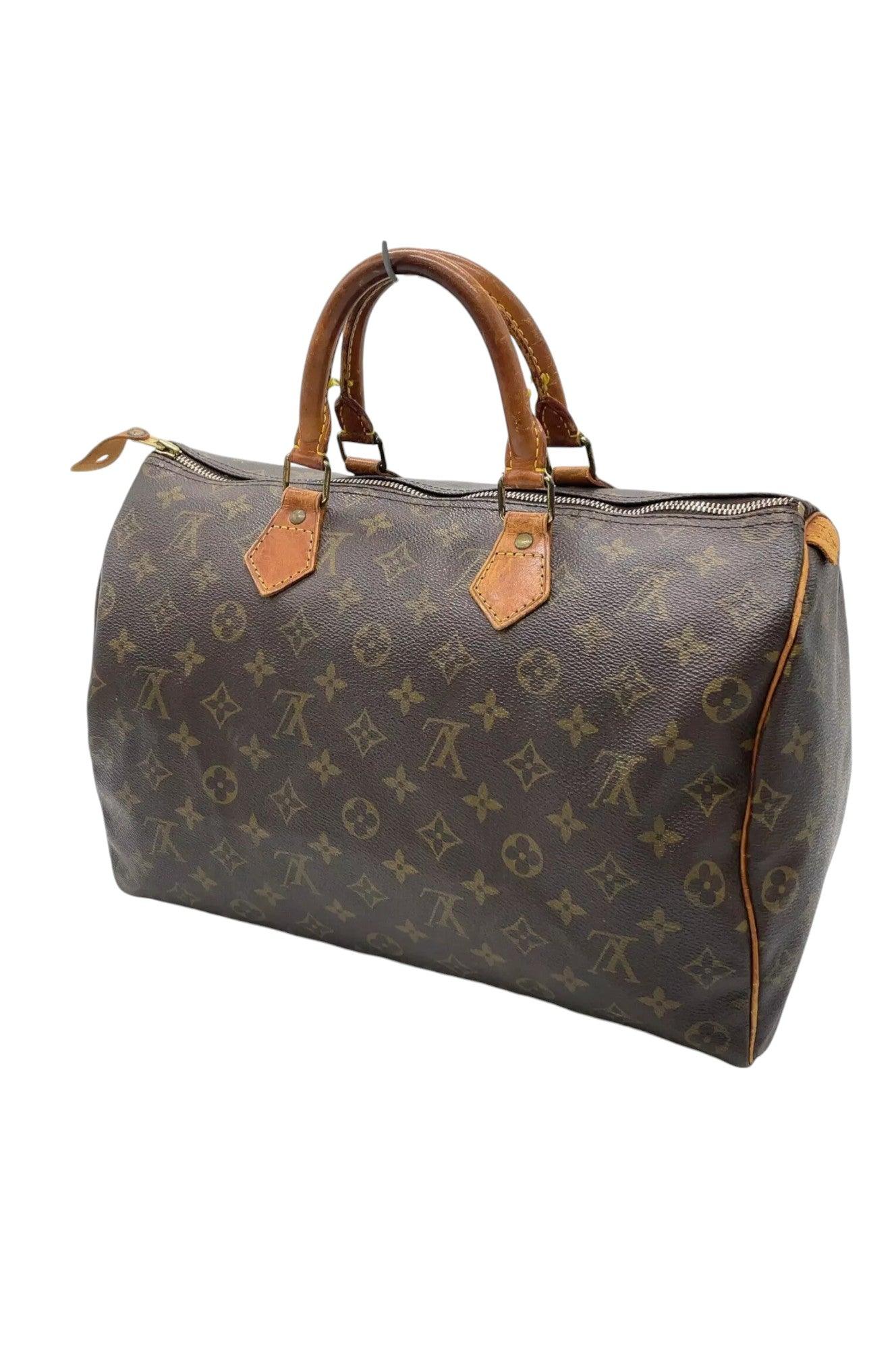 Louis Vuitton Monogram Speedy 35 M41524 Handbag BA080013 - Velora Luxury Fashion