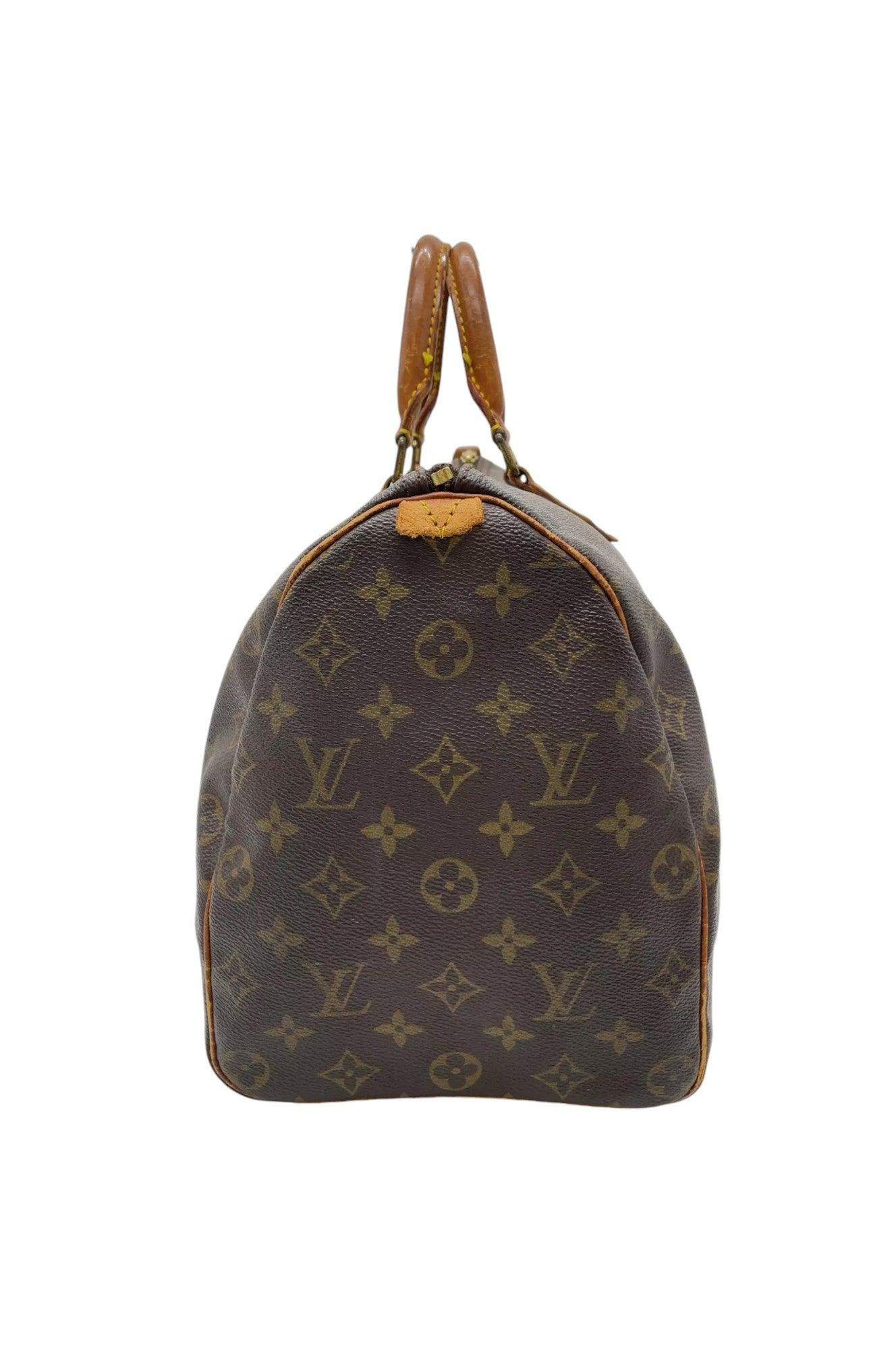 Louis Vuitton Monogram Speedy 35 M41524 Handbag BA080013 - Velora Luxury Fashion