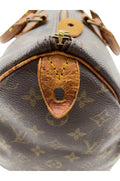 Louis Vuitton Monogram Speedy 35 M41524 Handbag BA080013 - Velora Luxury Fashion