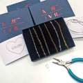 Love links permanent bracelet add on chain and lock - Velora Luxury Fashion