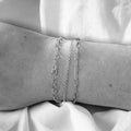 Love links permanent bracelet add on chain and lock - Velora Luxury Fashion