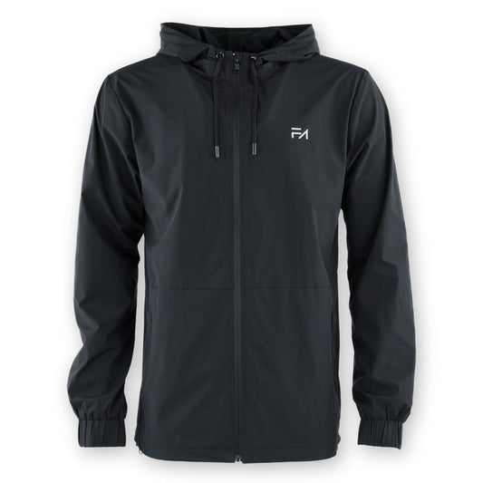Lux Zipup Jacket Black - Velora