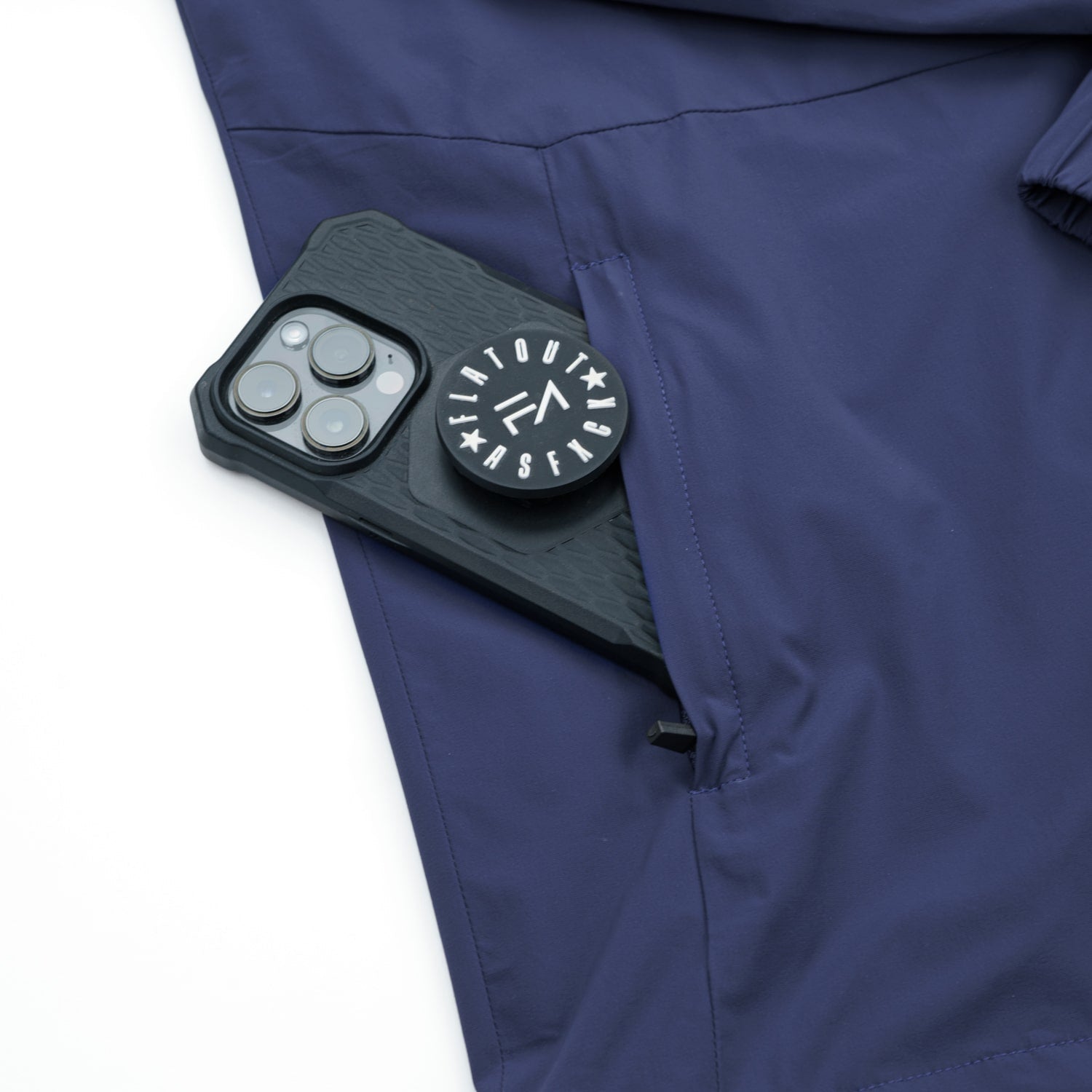 Lux Zipup Jacket Blue - Velora