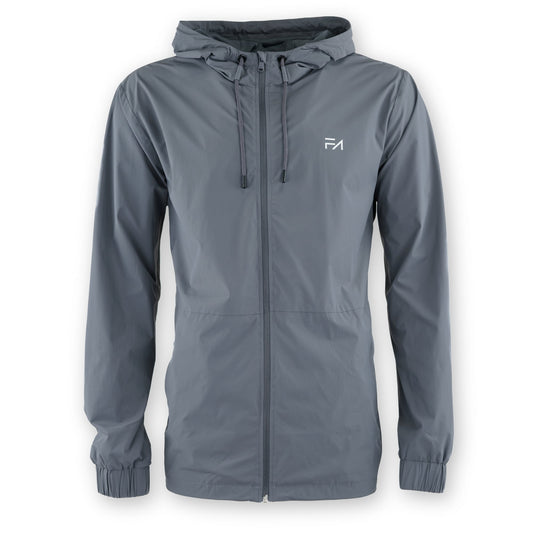 Lux Zipup Jacket Grey - Velora