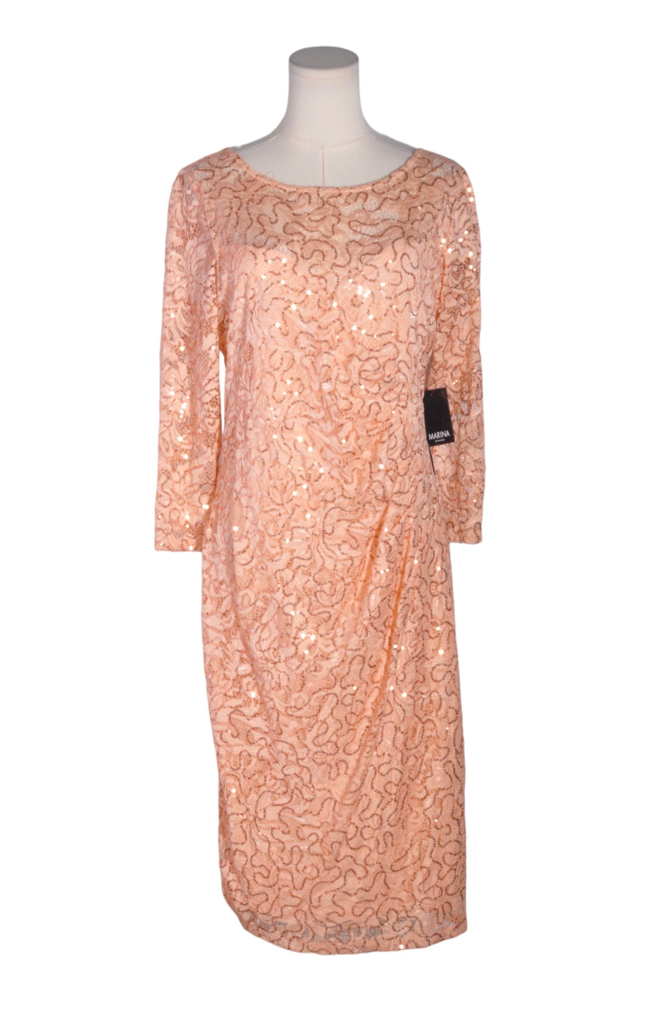 MARINA Women Maxi Dresses Regular fit in Pink - 12 - Velora Luxury Fashion