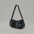 MAYA - Sloane Dual Closure Shoulder Bag - Velora Luxury Fashion