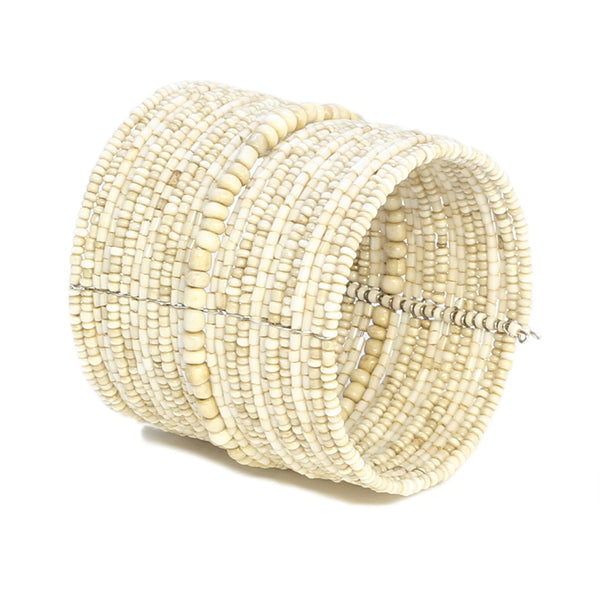 Wide Beaded Cuff