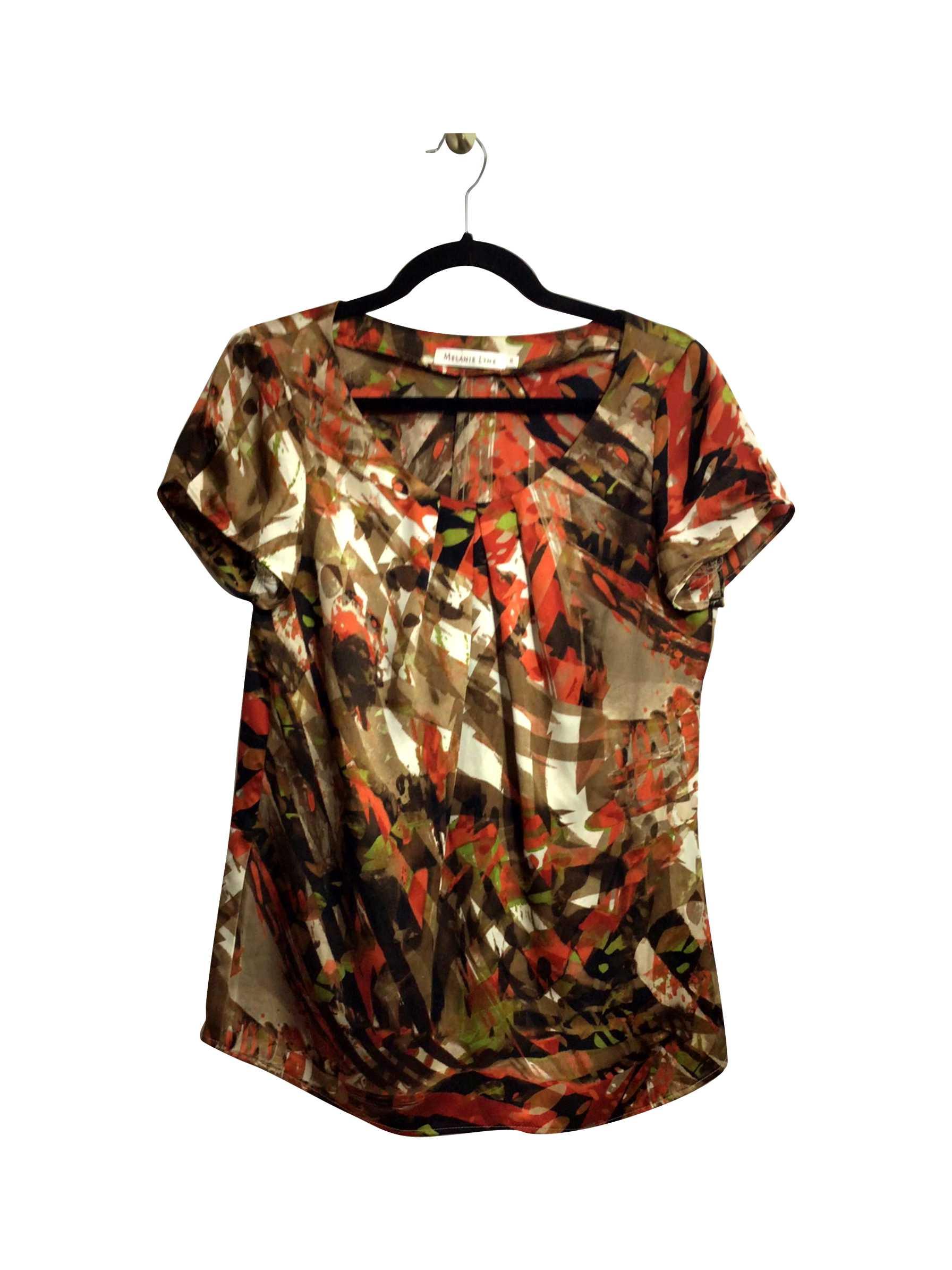 MELANIE LYNE Regular fit Blouse in Orange - 10 - Velora