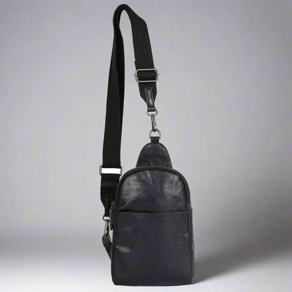 MET Andora Leather Chest Front Bag & Backpack - Velora Luxury Fashion