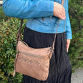 MET Crossbody Bag with Aztec Design - Velora Luxury Fashion