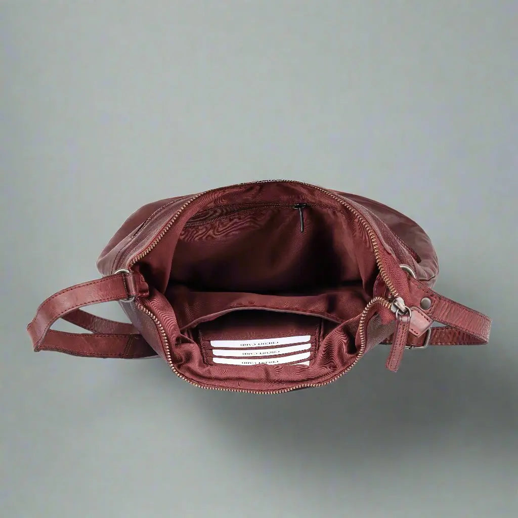 MET Floral Stitch Leather Tote with Adjustable Strap - Velora Luxury Fashion