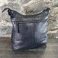 MET Floral Stitch Leather Tote with Adjustable Strap - Velora Luxury Fashion