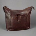 MET Front Snap Leather Handbag - Velora Luxury Fashion