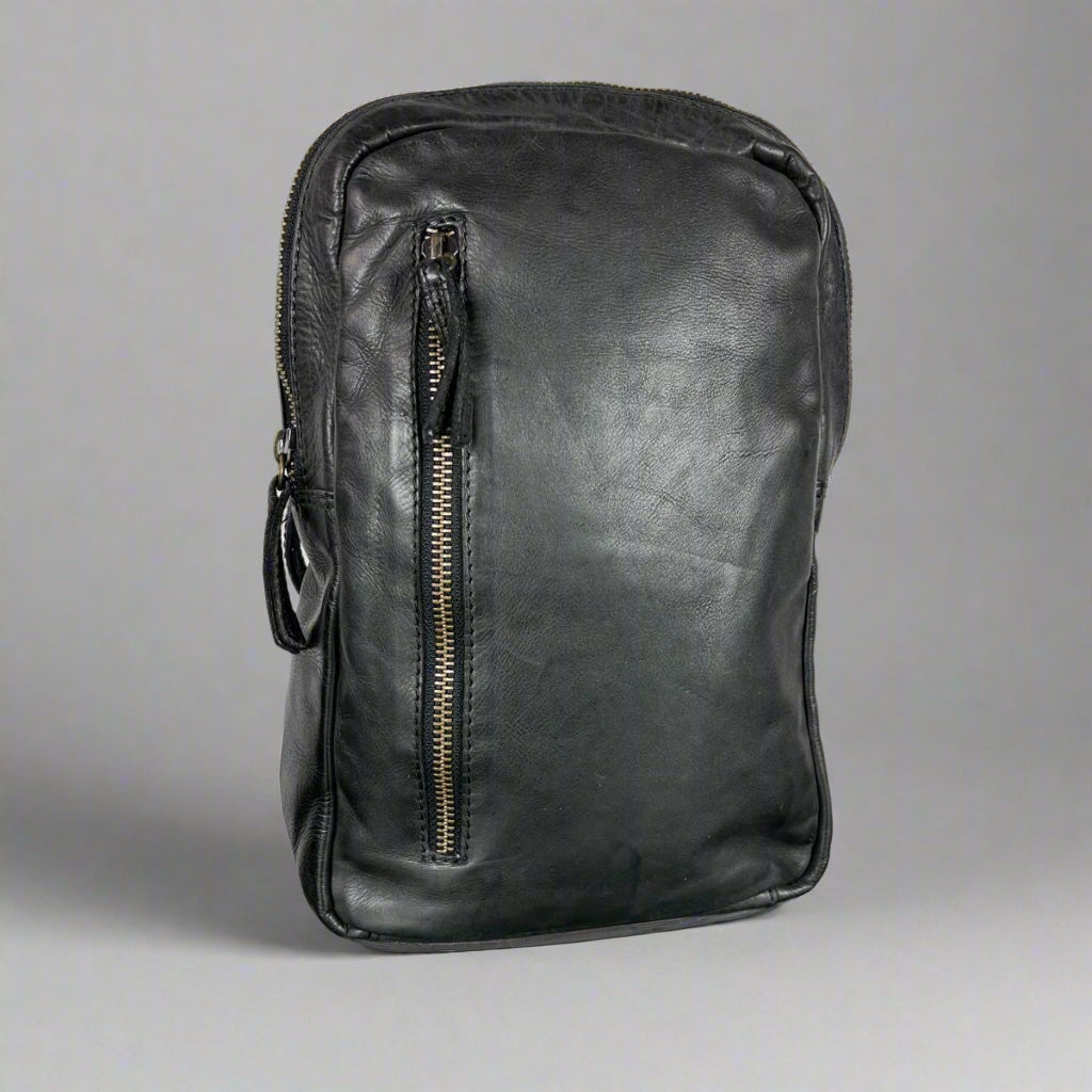 MET Leather Chest Front Bag & Backpack - Velora Luxury Fashion