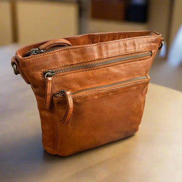 MET Leather Crossbody Bag - Velora Luxury Fashion
