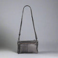 MET Leather Crossbody Bag with Dual Front Zipper Pockets - Velora Luxury Fashion