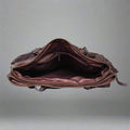 MET Leather Handbag with Dual Handles and Front Zipper Pockets - Velora Luxury Fashion